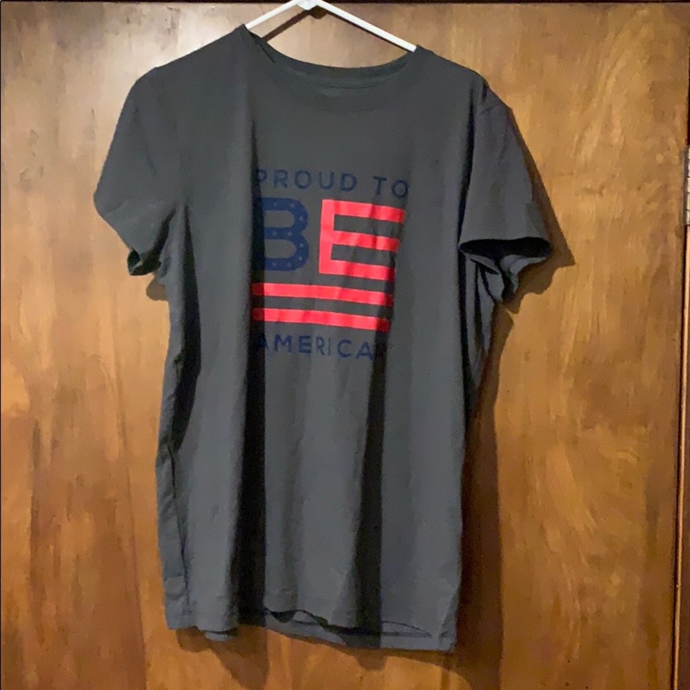 Proud to be American under armour t shirt